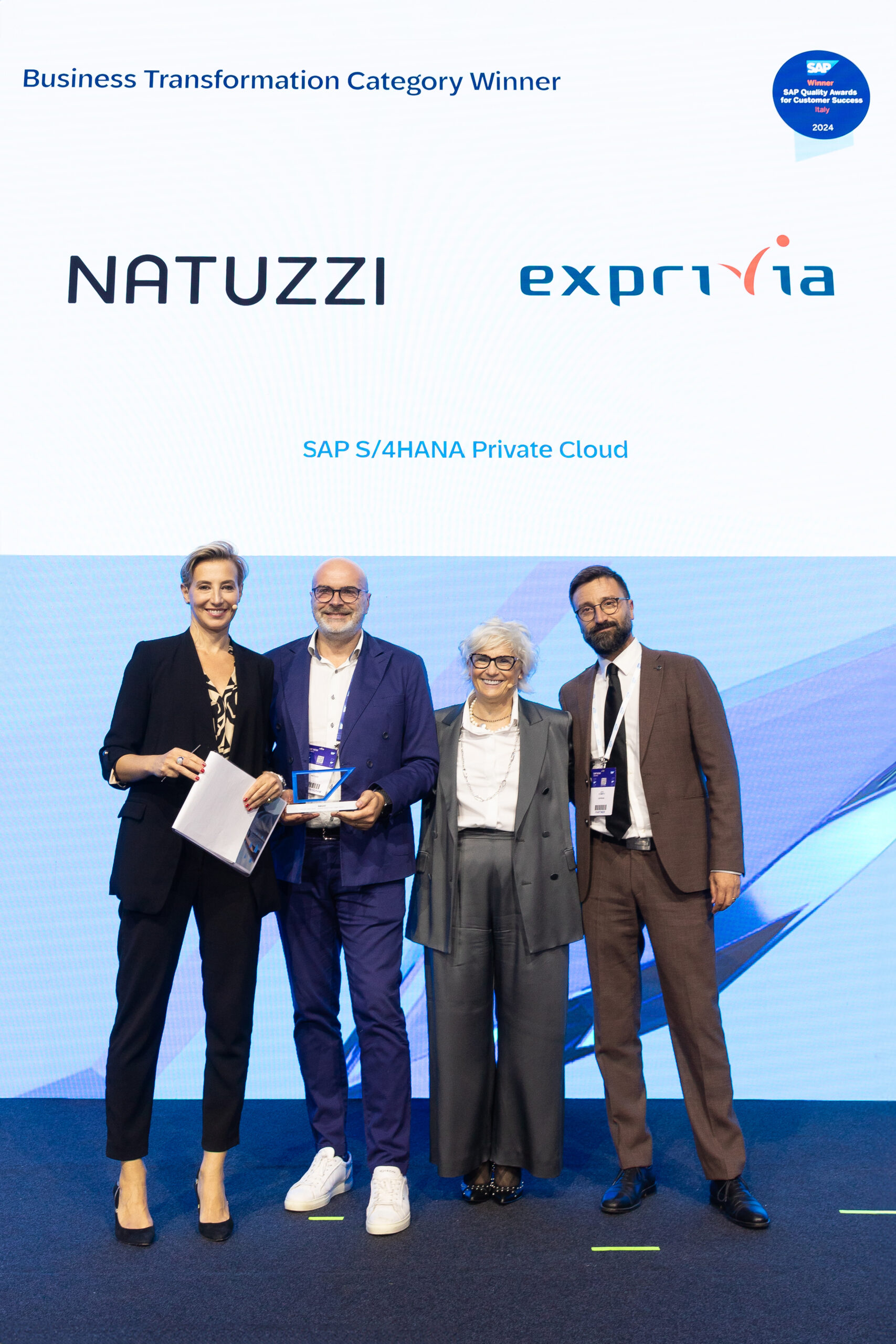 Premiato il progetto Exprivia in Natuzzi che ottimizza il TCO e rivede i processi con RISE with SAP